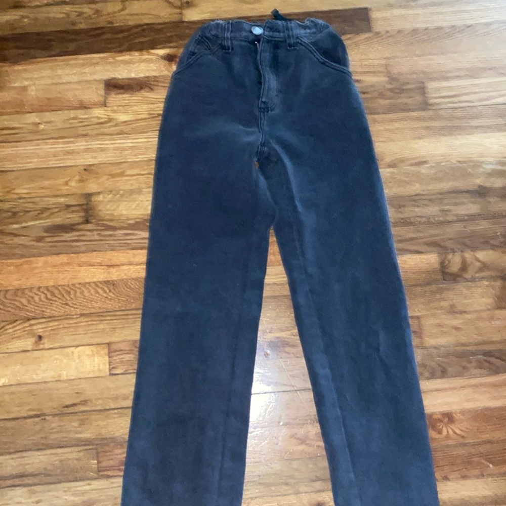 Black Cargo Jeans